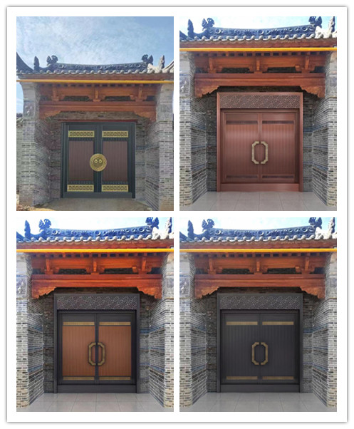 西安天卓铜门效果图，你觉得哪张效果好？